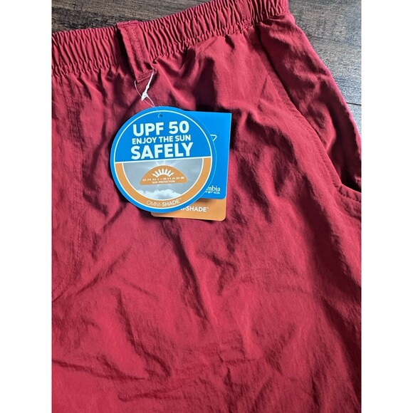 Columbia Men's 8" Back Cast III UPF 50 Water Short Elastic at waist Quick Dry M - Picture 6 of 9